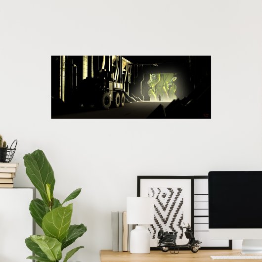 Poster Le Jardin (Bureau à domicile)