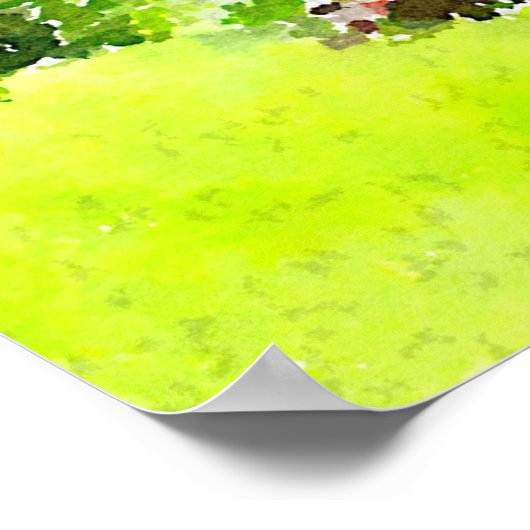 Poster Le Jardin (Coin)