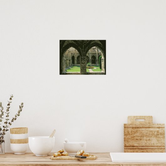 Poster Le Jardin Cloître (Cuisine)