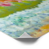 Poster Le Jardin de Bonnard (Meilleure Résolution) (Coin)