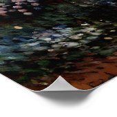 Poster Le jardin de l'artiste à Argenteuil (Coin)