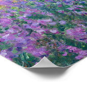 Poster Le jardin de l'artiste à Giverny par Claude Monet (Coin)