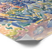 Poster Le jardin de l'artiste à Saint-Clair | 1904-5 (Coin)