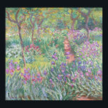 Poster Le jardin de l'artiste de Monet à Giverny<br><div class="desc">Jardin de l’artiste à Giverny par Claude Monet (1900).</div>