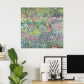 Poster Le jardin de l'artiste de Monet à Giverny (Bureau à domicile)
