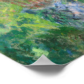 Poster Le jardin de l'artiste de Monet à Vétheuil (Coin)