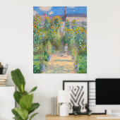 Poster Le jardin de l'artiste de Monet à Vétheuil (Bureau à domicile)