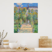Poster Le jardin de l'artiste de Monet à Vétheuil (Cuisine)