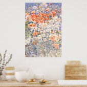 Poster Le jardin de l'île de Childe Hassam. (Cuisine)