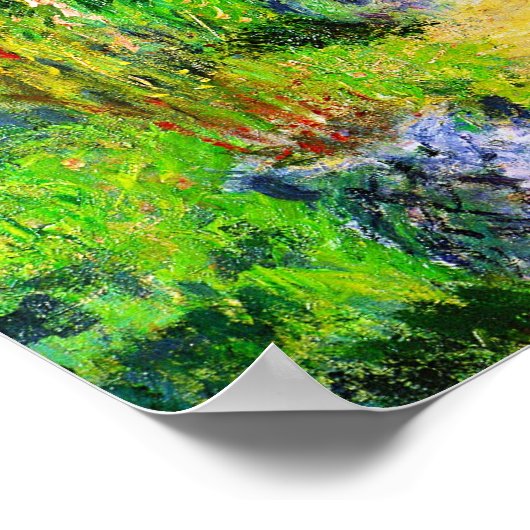 Poster Le jardin de Monet (Coin)