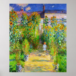 Poster Le jardin de Monet