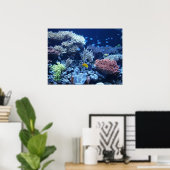 Poster Le jardin de Poseidon (Bureau à domicile)