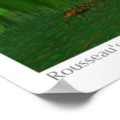 Poster Le jardin de Rousseau (Coin)
