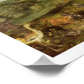 Poster Le Jardin d'Eden ; dans l'arrière - plan La Tempta (Coin)