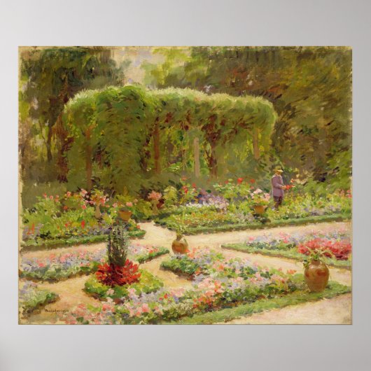 Poster Le jardin des horticulteurs (Devant)