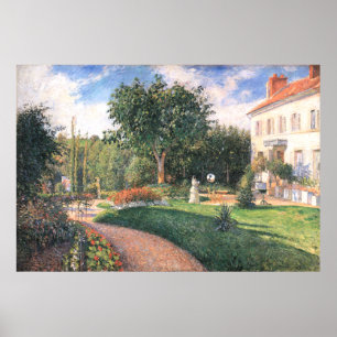 Poster Le Jardin des Mathurins Camille Pissarro