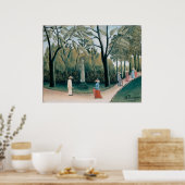 Poster Le jardin du Luxembourg. Monument à Chopin (Cuisine)