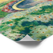 Poster Le Jardin Fleuri | Henri Lebasque (Coin)