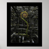 Poster Le jardin intérieur (Devant)