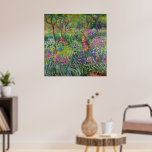 Poster Le Jardin Iris De Giverny By Claude Monet<br><div class="desc">Le jardin d'Iris à Giverny peint par Claude Monet. Vers 1900. Cette image est du domaine public.</div>