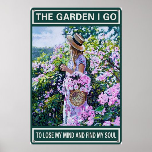 Poster Le Jardin que je vais (Devant)