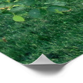 POSTER LE JARDIN ROSE (Coin)