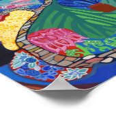 Poster Le jardin sauvage (Coin)