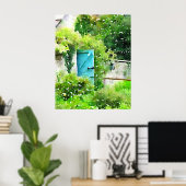 Poster Le jardin secret (Bureau à domicile)