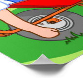 Poster Le jardinier (Coin)