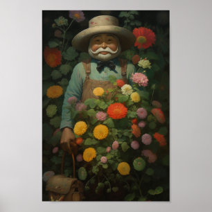 Poster Le jardinier