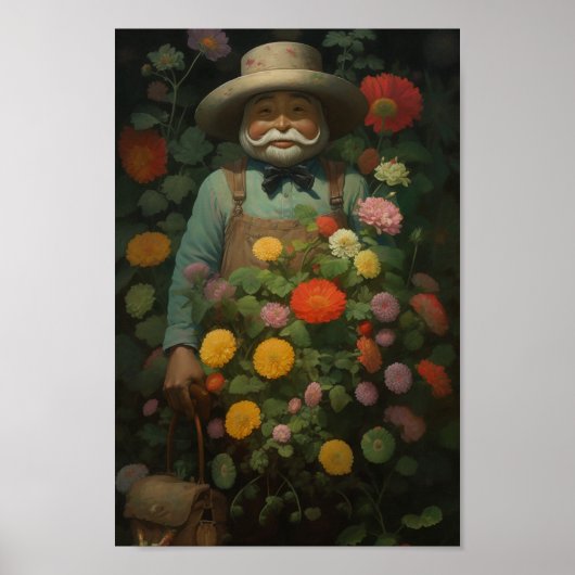 Poster Le jardinier (Devant)