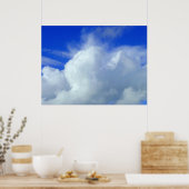 Poster Le jaune bleu (Cuisine)