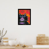 Poster Le Jazz Cat Original (Cuisine)