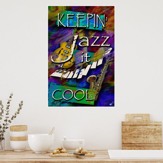 Poster Le jazz, le Cool (Cuisine)