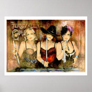 Poster Le Jersey Lilly