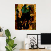 Poster Le Jersey Vert I (Bureau à domicile)