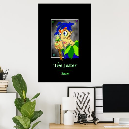 Poster Le Jester (Bureau à domicile)