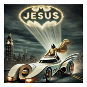Poster Le Jesusmobile : Sauveur dans la nuit