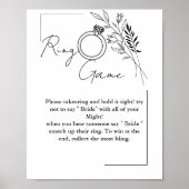 Poster Le jeu de bague fleur sauvage ne dit pas la mariée (Devant)