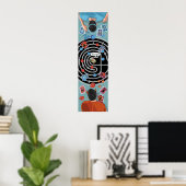 Poster Le Jeu De La Vie (Bureau à domicile)