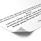 Poster Le jeu de rôles est unique (Coin)