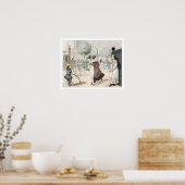 Poster Le Jeu de Skipping, assiette 115 du Bon Genre, (Cuisine)