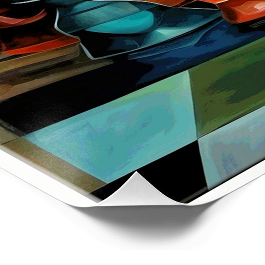 Poster Le jeu d'échecs (Coin)