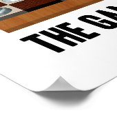 Poster Le Jeu D'Échecs Me Déplace Stéréogramme D'Échecs (Coin)