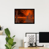 Poster Le jeu des échecs (Bureau à domicile)