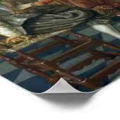 Poster Le jeu du jacquet (Coin)