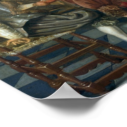 Poster Le jeu du jacquet (Coin)