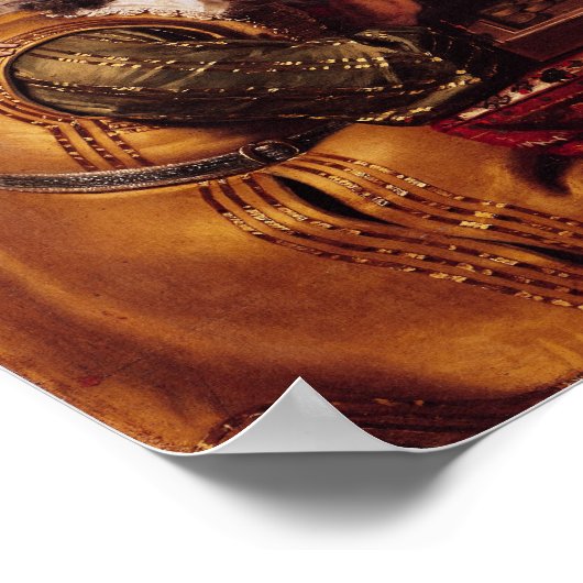 Poster Le jeu du jacquet (Coin)