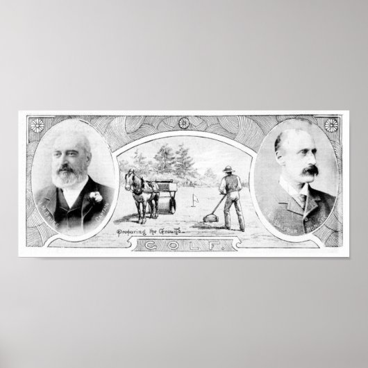 Poster Le Jeu Royal De Golf Victoria Imprimer (Devant)