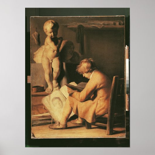 Poster Le jeune artiste (Devant)